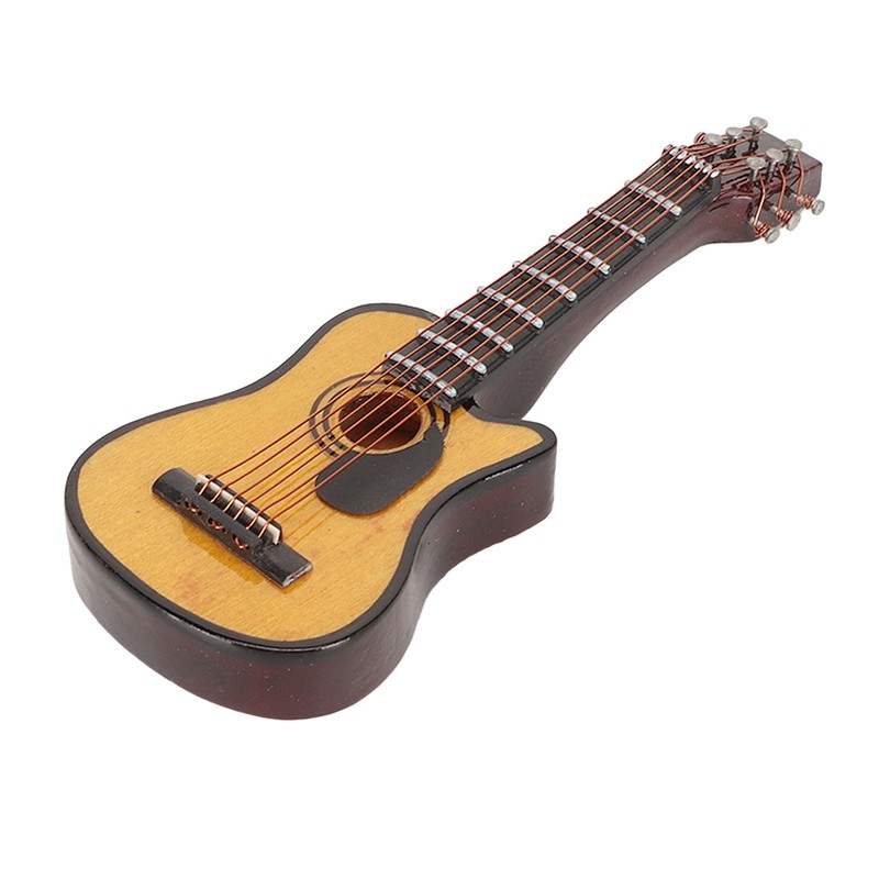 Miniature Guitar Replica Refrigerator Magnet Resin Mini Musical Instrument Fridge