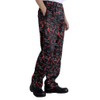 Nideen Men’s and Women's Baggy Printed Chef Pants Kitchen Uniforms