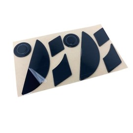 Mars Fox Mice Skates Mouse Feet for Razer Naga 2014 /Naga Chroma/Naga Limited Razer Green / 2014 Left handed Edition (2 Sets)- Thickness 0.7mm (Left handed Edition)