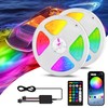 EK ENNOKING LED Boat Strip Light, 32.8 FT Marine RGB