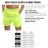 vxsvxm Beach Shorts Swim Trunks Quick Dry Men's Bathing Suit