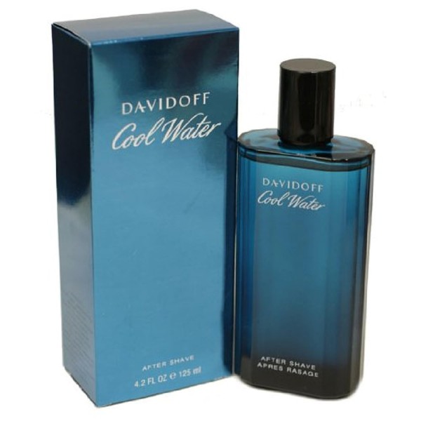 Cool Water By Zino Davidoff For Men. Aftershave 4.2 Oz / 125 Ml.