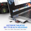Adaptador USB C 7 en 1 Hub Multipuerto con HDMI
