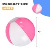 FUTUREPLUSX 12 bolas inflables, bolas de playa de color rosa