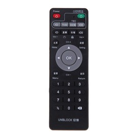 Set-Top Box Learning Remote Control for Unblock Tech Ubox Smart TV Box Gen 1/2/3