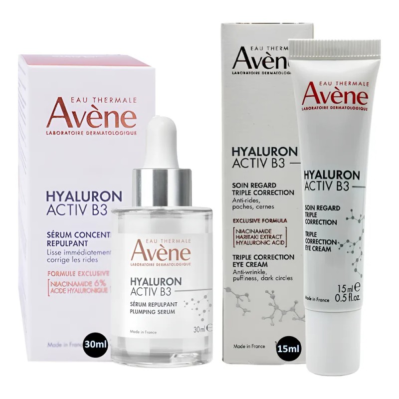 Avène Hyaluron Activ B3 Plumping Sérum + Crema Ojos 30+15ml