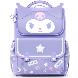 Many Rainbows Kuromi Japanese Cartoon Character Backpack School Bag