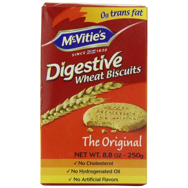 McVities Digestive Wheat Biscuits, 8.8 Ounce (Pack of 6)