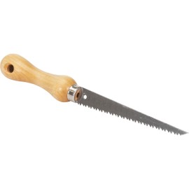 WAL-BOARD TOOLS Marshalltown Original Drywall Saw, High - Carbon Steel Blade, Chisel Point, Aggressive Tooth Design, Durable Wood Handle, 004-001
