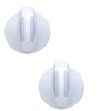 (2 Pack) EXP134844413 Washer/Dryer Selector Knob Replaces 134844413, 134034913, AP4338959,