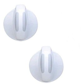 (2 Pack) EXP134844413 Washer/Dryer Selector Knob Replaces 134844413, 134034913, AP4338959, PS233088