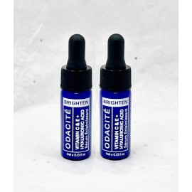 Odacité X2 ODACITE Brighten Vitamin C & E + Hyaluronic Acid Brightening Serum 4ml/.13oz
