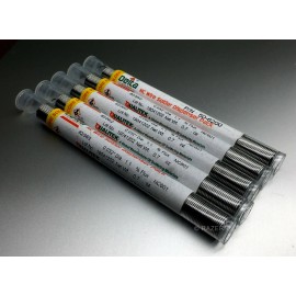 Qualitek 5-Pack Qualitek 0.7oz Tube .032" No-Clean Core Flux 62/36/2 Silver Wire Solder
