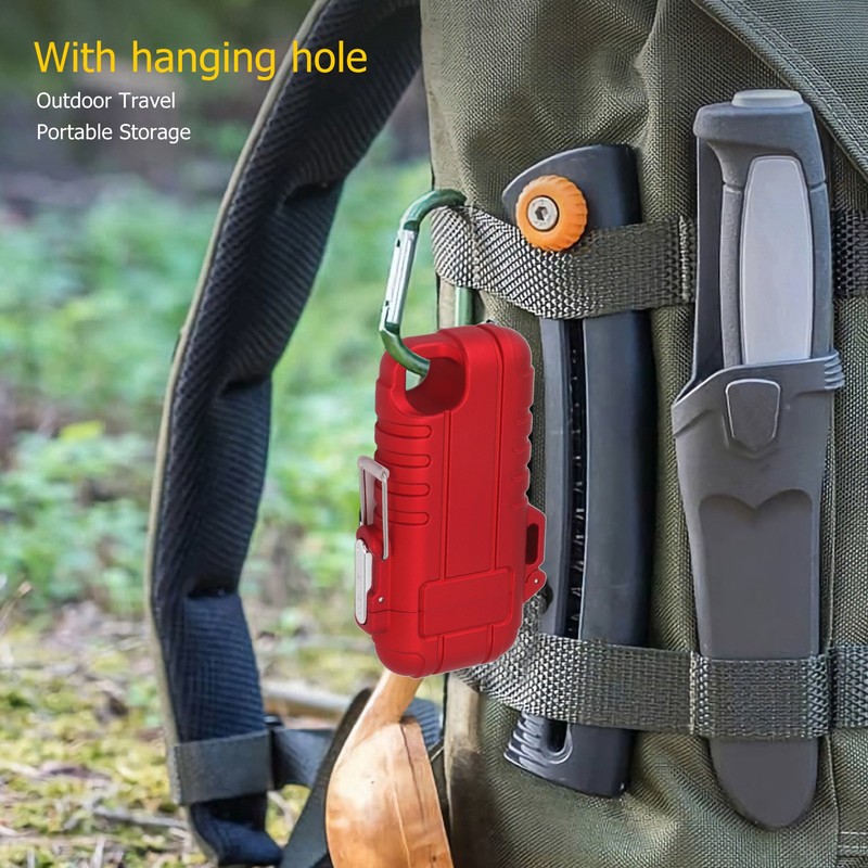 USB Rechargeable Lighter Windproof Dual Arc Lighter Waterproof Flameless Electric