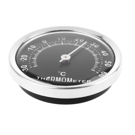 GUMEI Mini 58 mm Car Thermometer Mechanical Analogue Temperature Meter with Paste Sticker