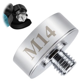 X Lock Adapter to M14 Thread and 5/8 Inch Thread, X-Lock Adapter for Normal Discs, Angle Grinder Cutting Discs, Cutting Blade, Saw Blade (1 x X-Lock Adapter)