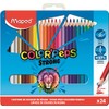 Maped Coloured Pencils, Multi-Colour, 24 Count (Pack of 1)