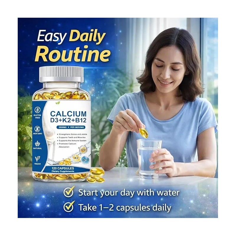 Calcio B12softgels Calciumwithd3 Calcium
