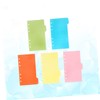 Operitacx A5 Binder Inserts Colorful Index Tabs Easy to Use