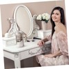 Ipetboom Rotating Makeup Brush Holder with Transparent Cover Versatile Cosmetic