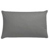 Extra Large Grey Pillowcase Pair "22 x 31"