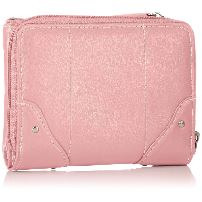 Hiromichinakano Mini Cascade Series Bi-Fold Wallet, Pink