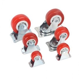 DIY Swivel Caster Wheels for Carts, Planters, Furniture, Storage Boxes Wheel 1 inch E G00915 100ea