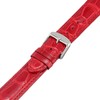 Swiss Watch International 20 MM Red Genuine Alligator Strap 20AAT04M