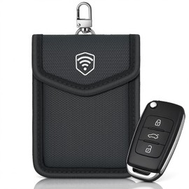 Ninitch Key Fob Signal Blocker Pouch - Waterproof RFID Protection