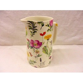 Meadow Flowers 2 Pint jug by Heron Cross Pottery.