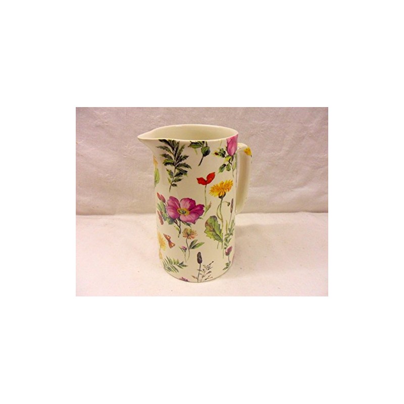 Meadow Flowers 2 Pint jug by Heron Cross Pottery.