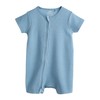 NEXT 3 Pack Baby Romper with 2 Way Zip, blue