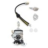 Carburetor Kit Spark Plug Oil Tube Assembly for Poulanpro 46cc