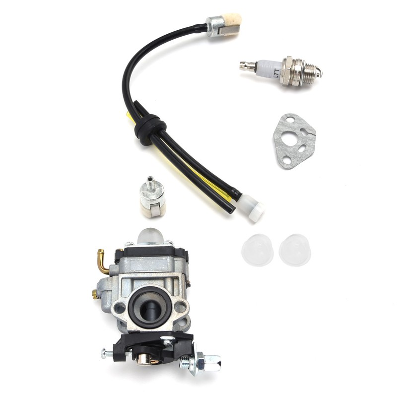 Carburetor Kit Spark Plug Oil Tube Assembly for Poulanpro 46cc