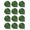 RED DRAGON Hardcore Radical Black & Green Dart Flights -
