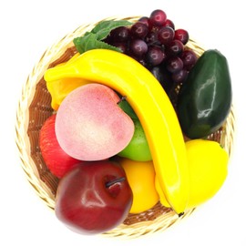 WOSHIMT 12 Kinds Artificial Realistic Simulation Fake Fruit Home Kitchen Party Decoration