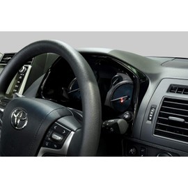 SecondStage T389BLK Toyota Land Cruiser Prado 150 Series Late Model Meter Panel, Piano Black