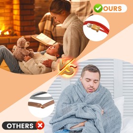 Topfurn 14D0477 LPG8404 R3623 Propane Gas LP ODS Pilot Assembly Replacement for Comfort Glow, Glow Warm, Vanguard, FMI, Hearth Side Designs, Sears103778-01 PP225 LPG8414 Thermocouple for Gas Fireplace