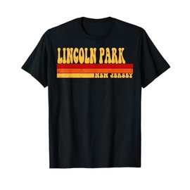 LINCOLN PARK New Jersey City Vintage Roots Retro 70s 80s T-Shirt