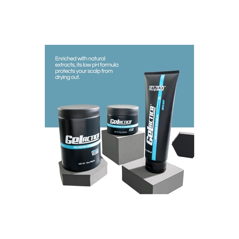 GELACTICA 8 oz - Gel para el cabello para hombres
