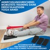 WEIDEBACH® Adjustable yoga strap with 4 loops facilitates stretching exercises,