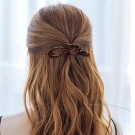 Hair Barrettes,Ponytail Holder Clip - Non-Slip Hairstyle Pieces Accessories for Long, Short, Thick, and Thin Strands