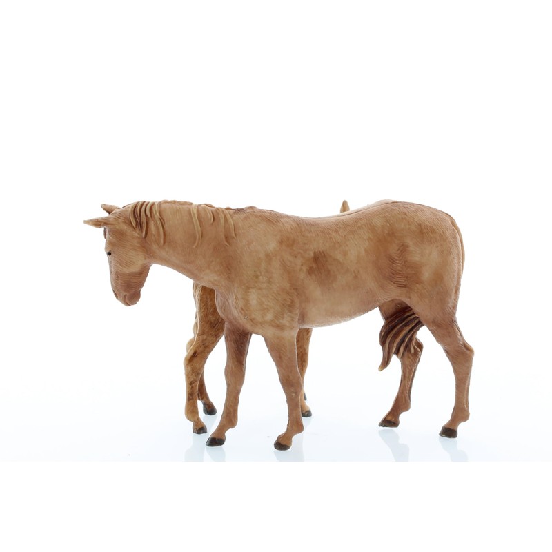 Moranduzzo Horse and Foal 8 cm, Multi-Colour