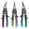 DURATECH 3PCS Aviation Snips Set 10 Inch Left Straight Right