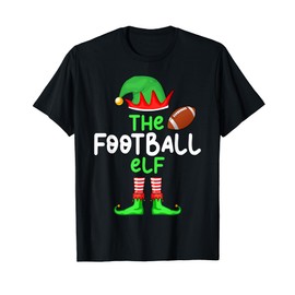 I'm The American Football Elf Christmas Matching Pajama T-Shirt