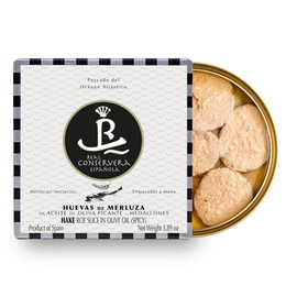 Hake Roe Medallions in Olive Oil - Origin "Rías Gallegas" (SPICANTES) Royal Spanish Conservera
