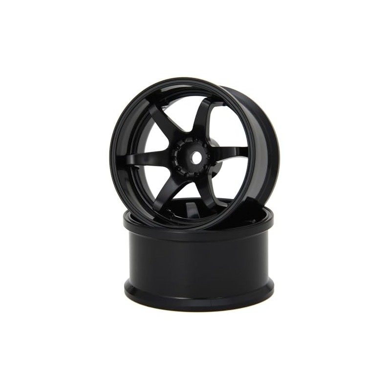 G-Force N-6 Drift Wheel /+8/Black RC Wheel GD061