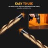 1/8 Inch Hss Drywall Router Bits,50 PCS Drywall Cutting Bit,Guide
