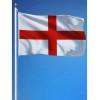 Bandera Inglaterra Poliester 1.5m X 90cm Pais Colgable