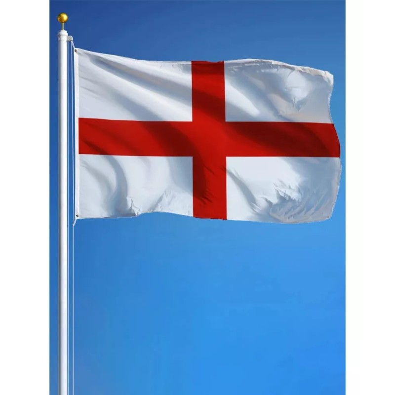 Bandera Inglaterra Poliester 1.5m X 90cm Pais Colgable